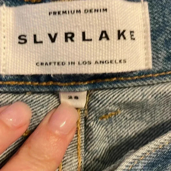 SLVRLAKE Stella Distressed Jeans - Picture 4 of 7